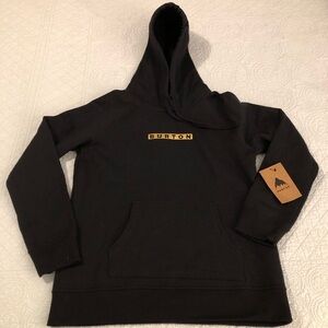 Burton Family Tree 24 black hoodie. Women’s size medium. NWT.
